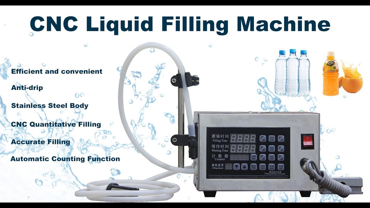 How to use the GFK-280 Automatic Digital Control Liquid Filling Machine
