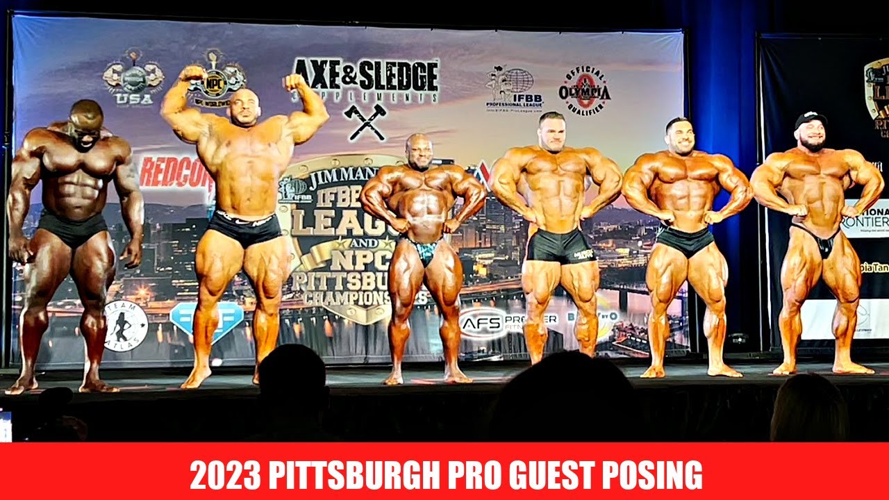 2023 Pittsburgh Pro Full Guest Posing (HD) : Big Ramy, Nick Walker, Samson Dauda, Shaun Clarida