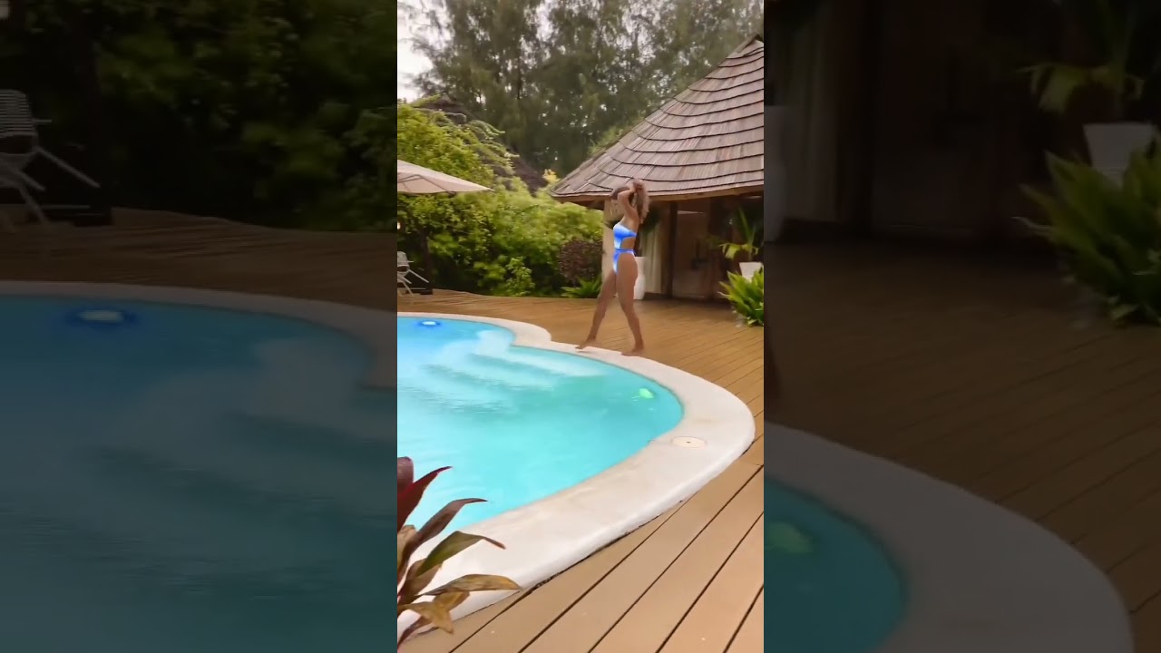 Villa luxuosa com piscina privada #zanzibar #paraiso #viagemdossonhos #shortsbrasil #viagem