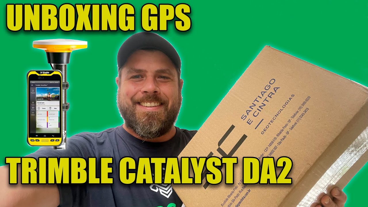 LIVE 08 - Unboxing GPS Trimble Catalyst DA2