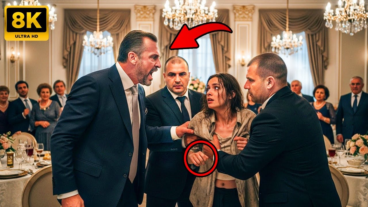 The Mafia Boss Banned a Poor Girl from the Wedding — What She Did Outside Changed Everything
