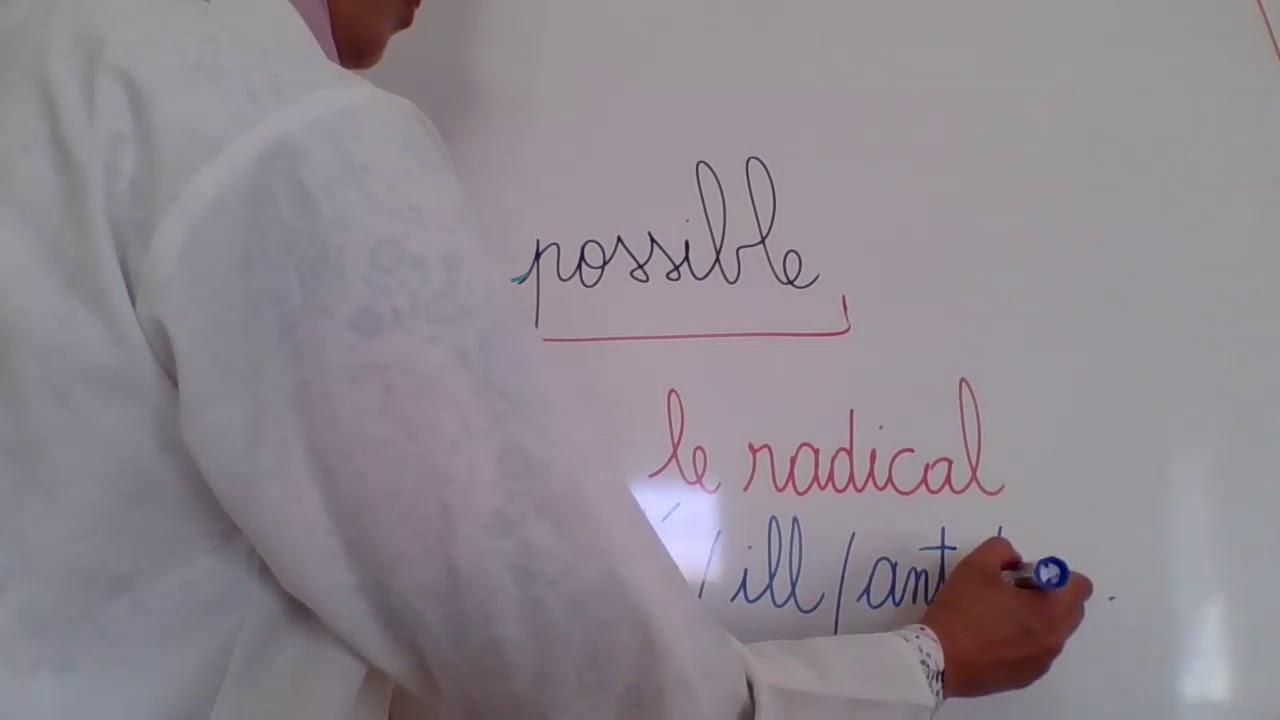 les préfixes et les suffixes 1ère patie