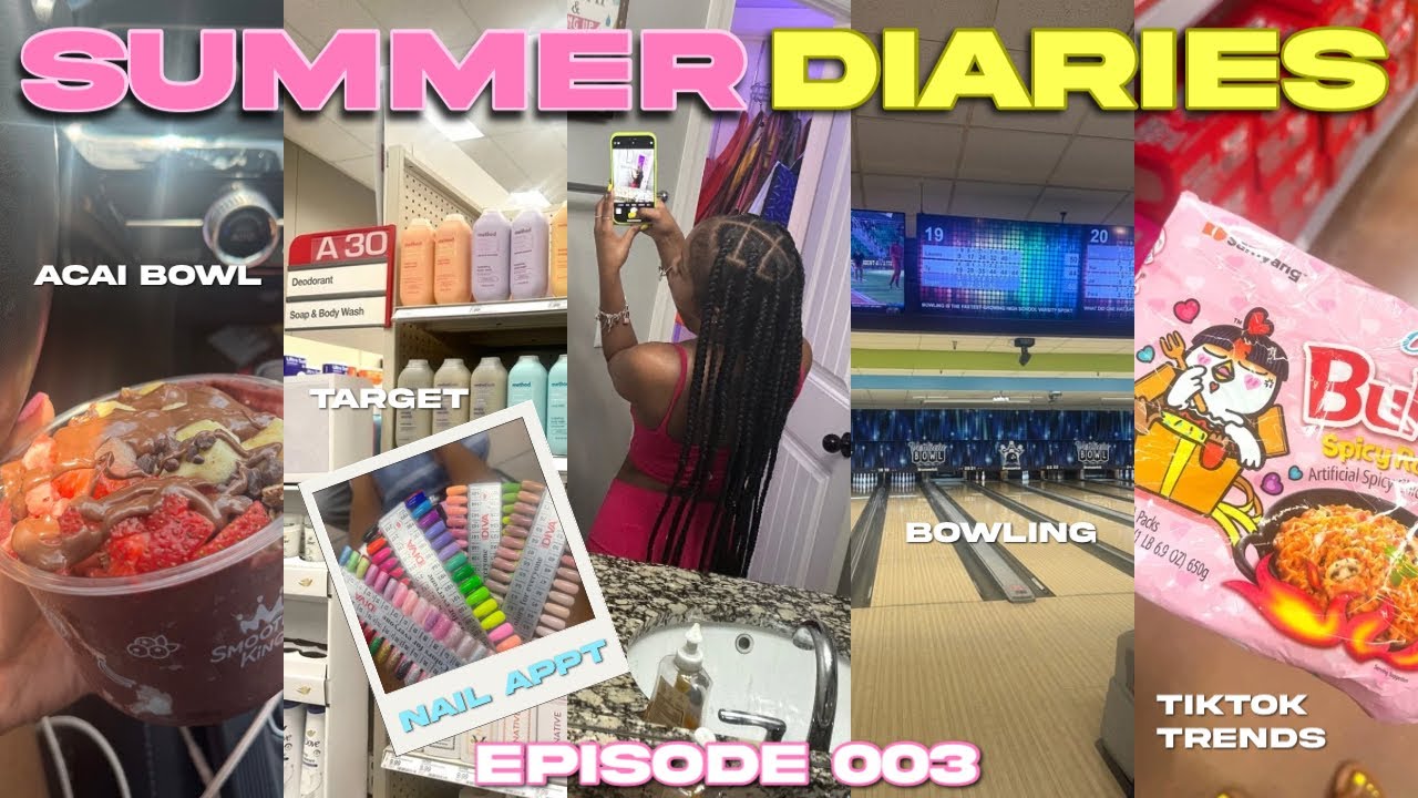 SUMMER DIARIES EP. 003 | chill summer days in my life!
