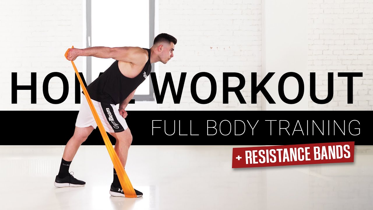 12-Minute Full-Body Workout with a Resistance Band | Home Workout | GymBeam