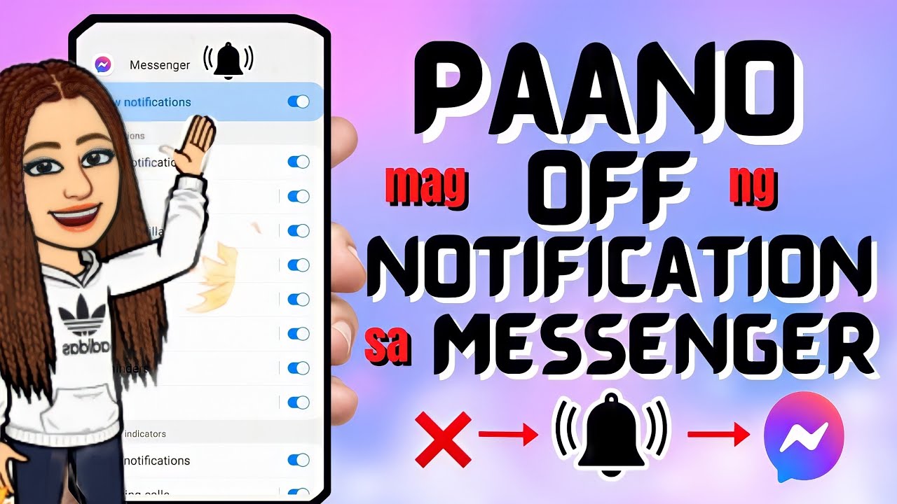 Paano mag off ng notification sa messenger app