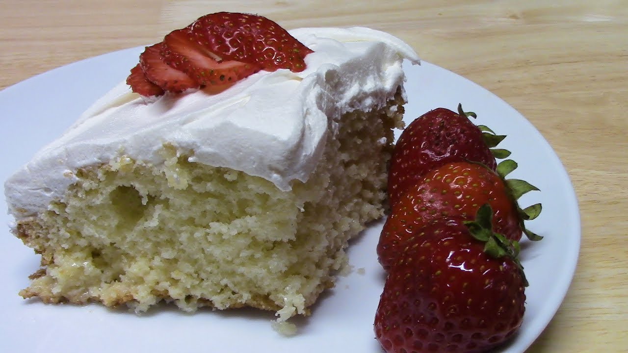 TRES LECHES  (3 MILK CAKE) SIMPLE RECIPE