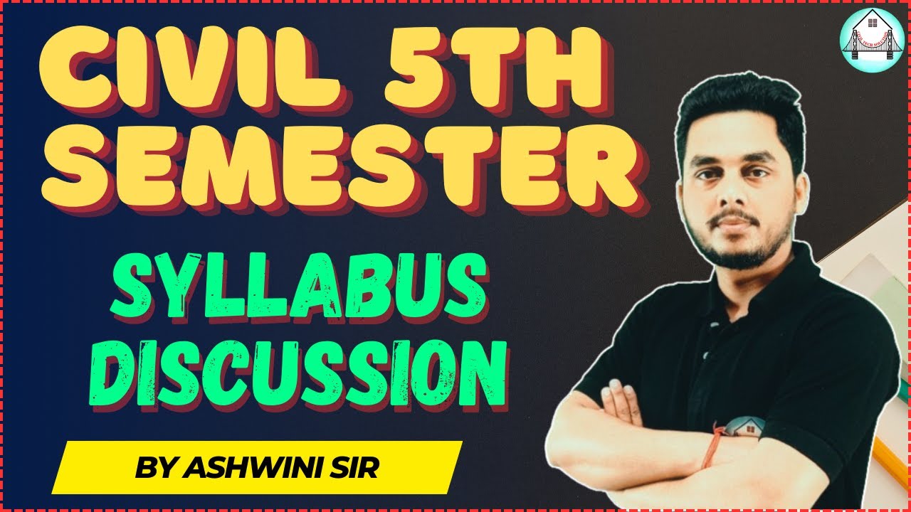 Civil 5th Semester Syllabus Discussion #bteup #polytechnic #diploma #5thsem sem  @CivilTechsolution