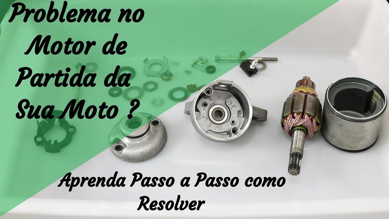CONSERTO DO MOTOR DE PARTIDA - MACETES - PARTE 1