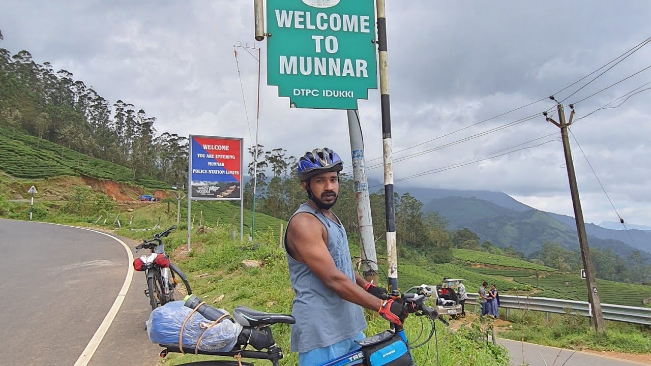 Part-1രാത്രി സൈക്കിളിൽ മൂന്നാറിലേക്ക് പോയാലോ/ Cycle Ride to Munnar / 😰😰പക്ഷേ പോലീസുകാർ