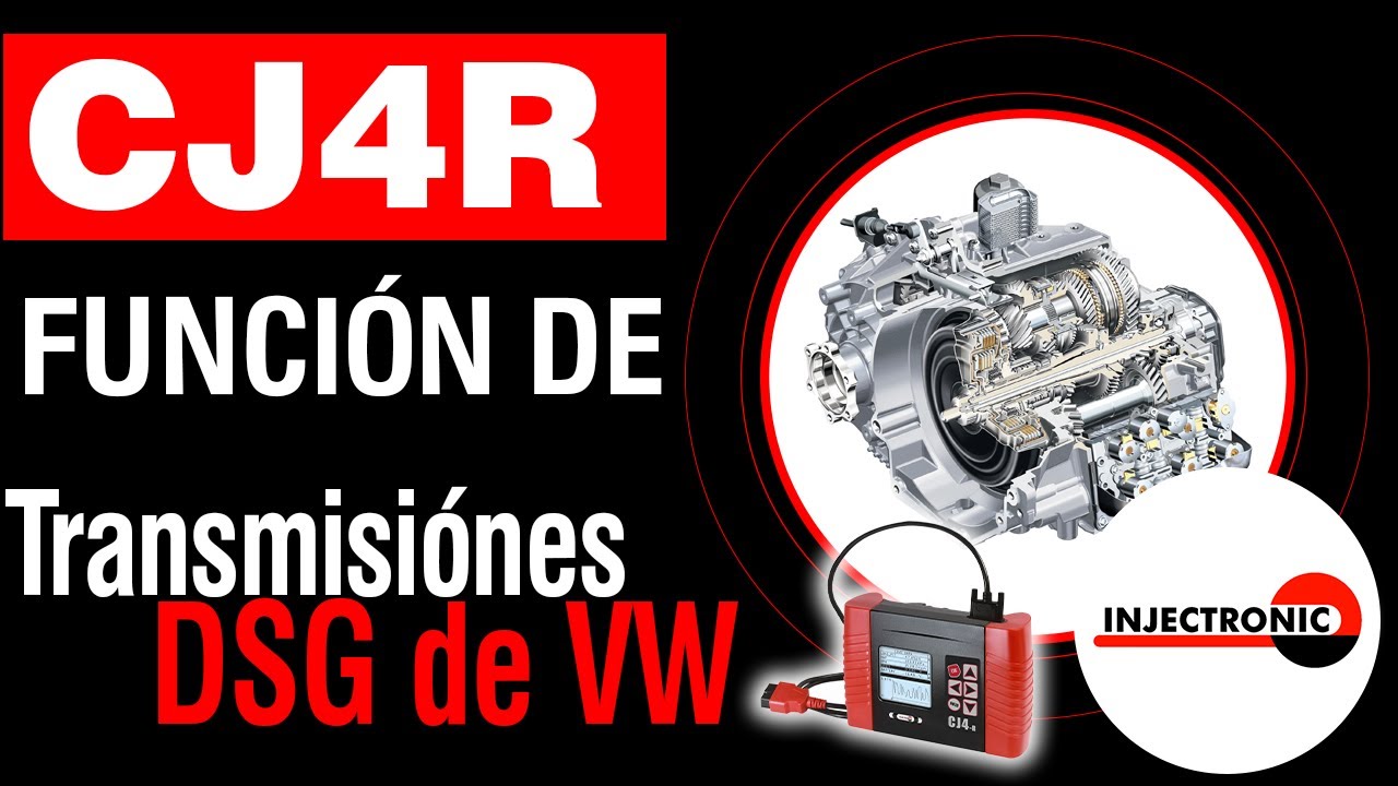 Como realizar transmisiones DSG de VW con tu escaner automotriz CJ4R.