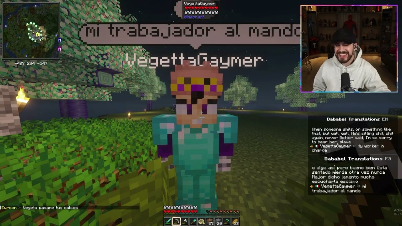 VEGETTA777 se lo dijo a JUANSGUARNIZO de frente y en su cara 🤣 QSMP