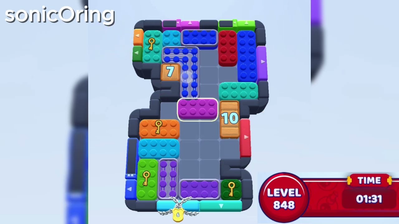 Color Block Jam Уровень 848