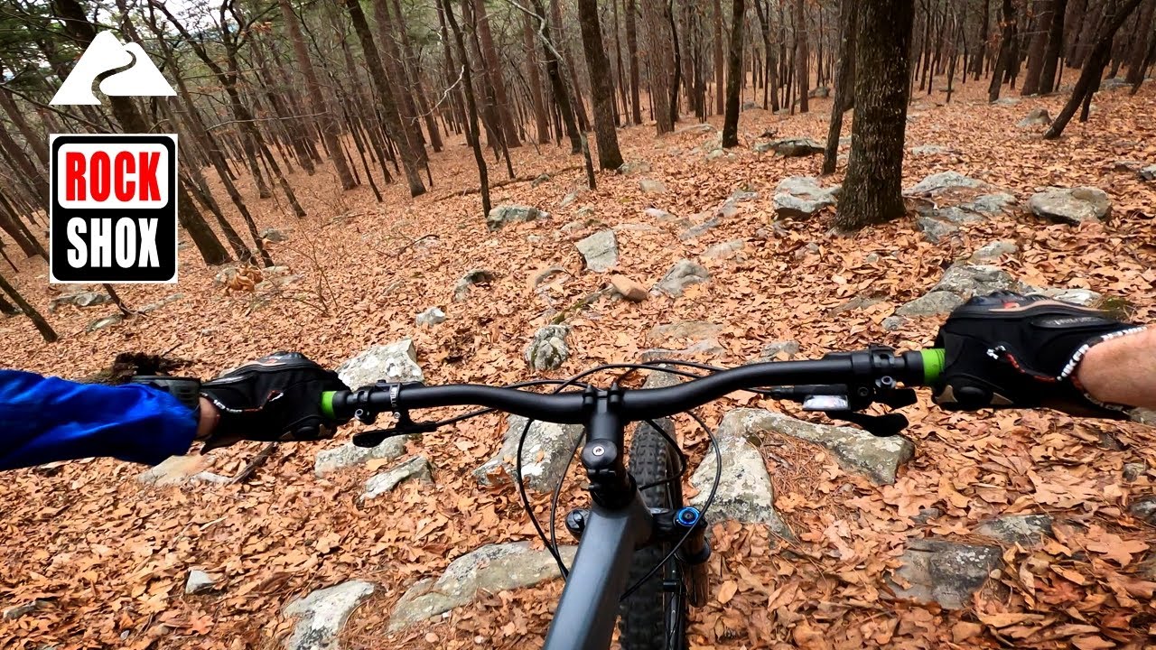 Testing Rockshox Recon Fork on the Ozark Trail Ridge
