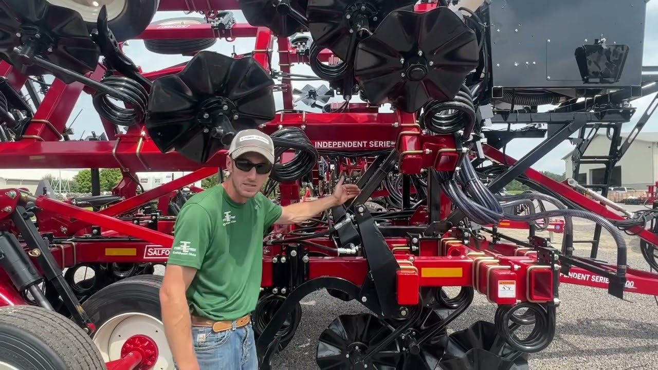 Salford 2200 with Shanks and Seeder: The Swiss Army Knife of Tillage Tools