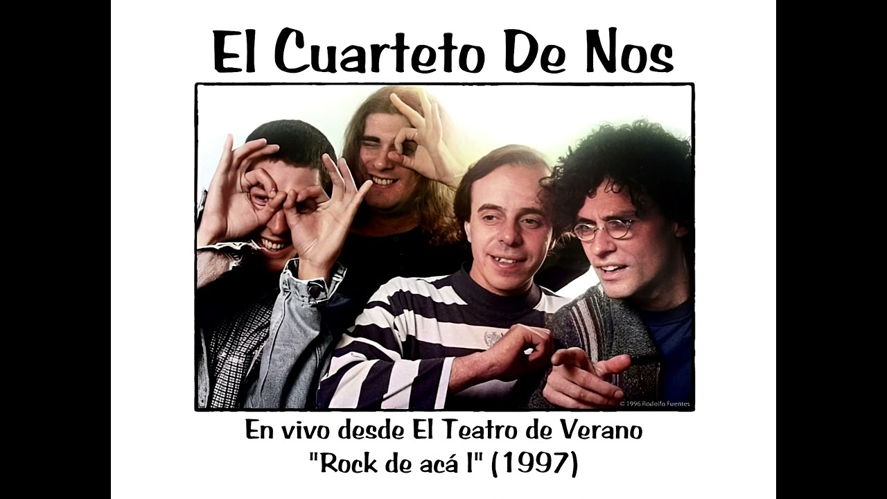 El Cuarteto De Nos - En vivo desde El Teatro de Verano "Rock de Acá I" 1997. (Concierto Completo)