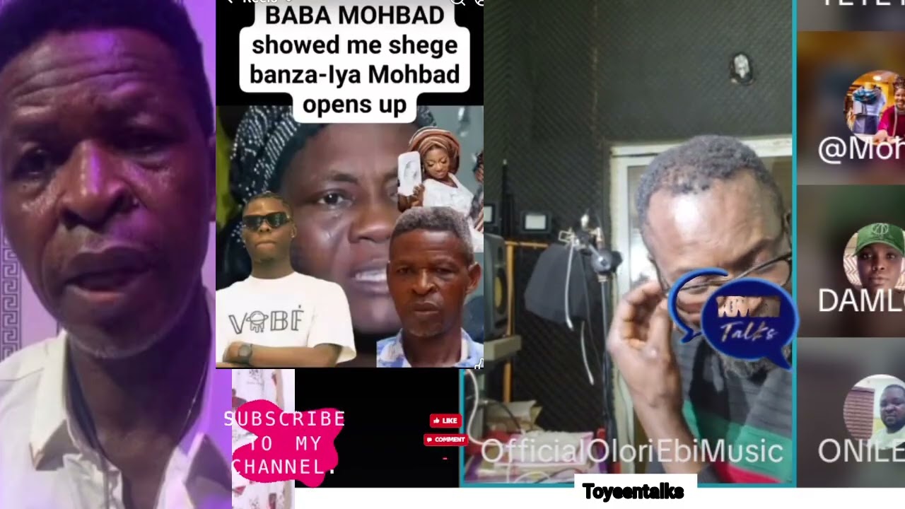 Asiri tuuuu Lori LiveShow Baba Latisneh On What's Going On On DNA,  Baba Mohbad And Wunmi E Bo Ibee 