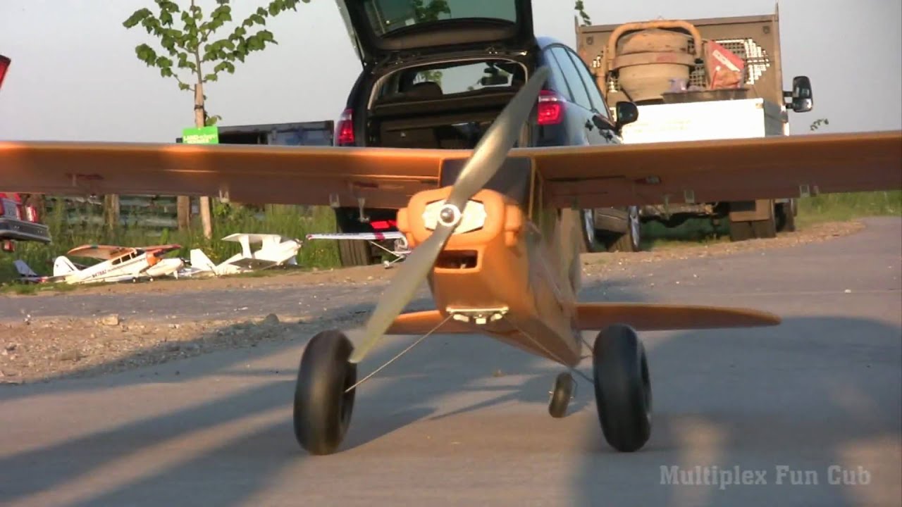Multiplex FunCub first flights