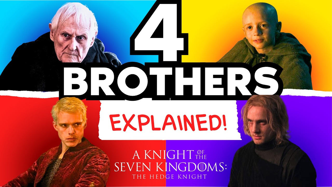 The 4 Targaryen Brothers REVEALED (Only 1 Survives to Game of Thrones)