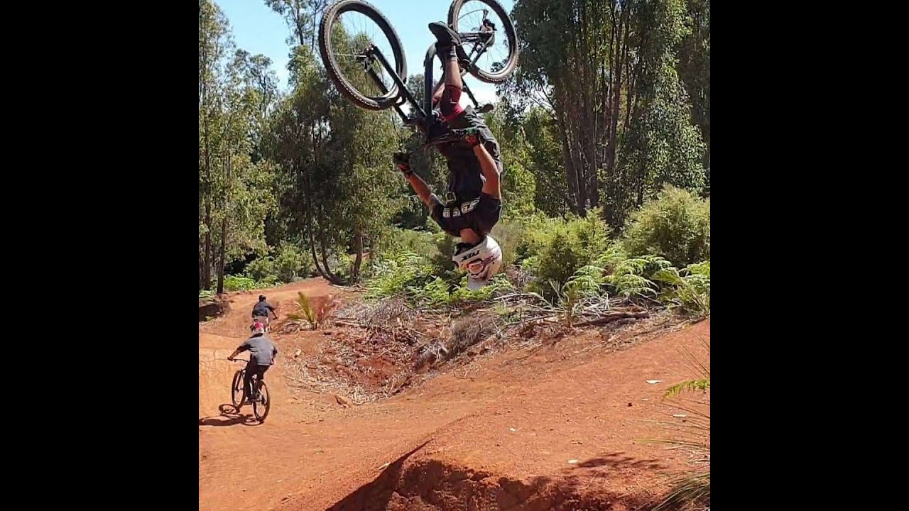 Finally Back Flipped my MTB - Murray Valley Trails