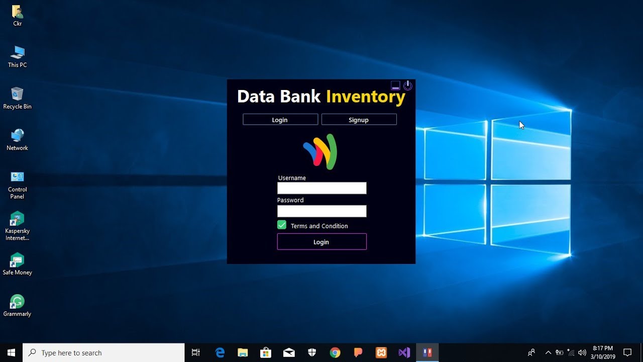 How to Create Most Beautiful Flat Login Form in Visual Studio 2019