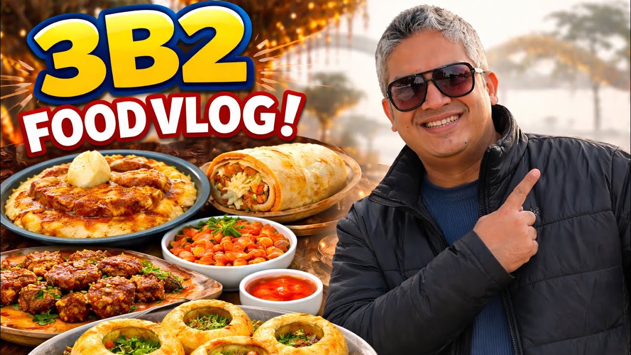 The Ultimate 3B2 Mohali Street Food Tour!