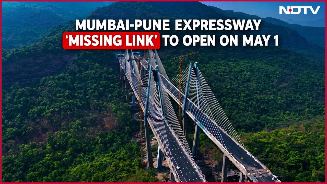 Mumbai Pune Missing Link | Mumbai-Pune Expressway 'Missing Link' To Open On May 1