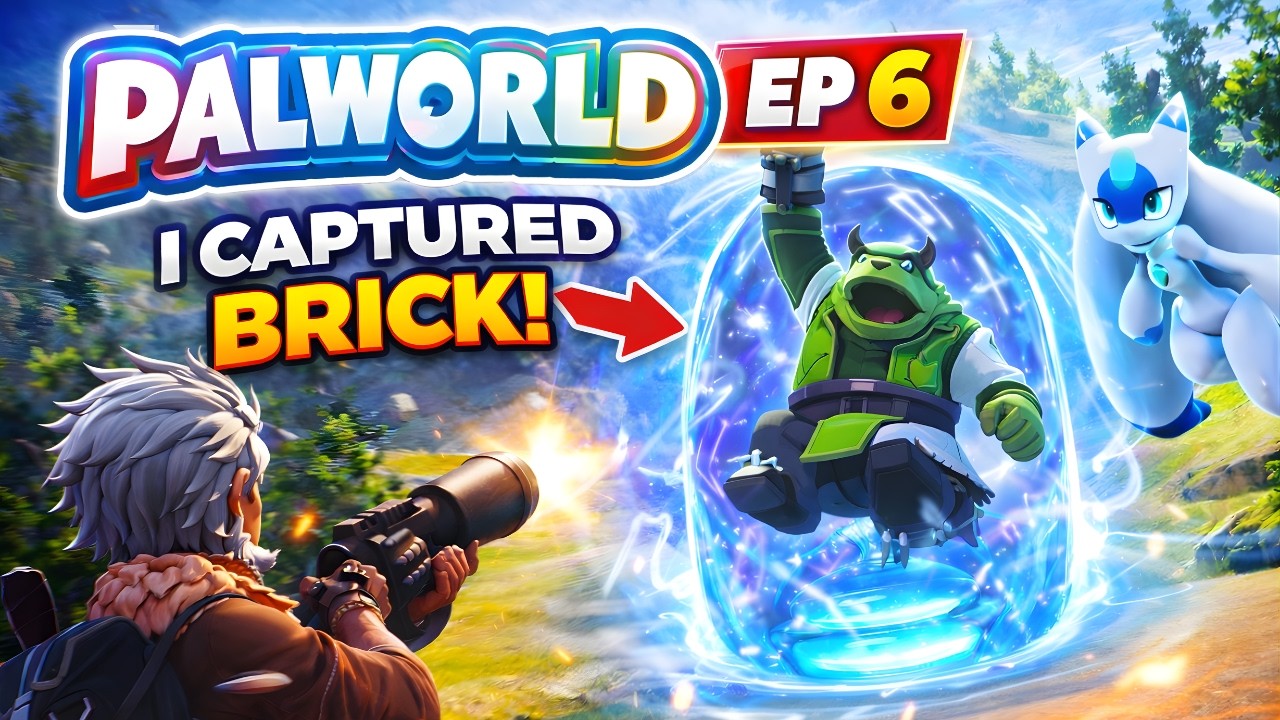 Finally I Captured BRICK! 😱 Palworld Gameplay EP 6 (Hindi)