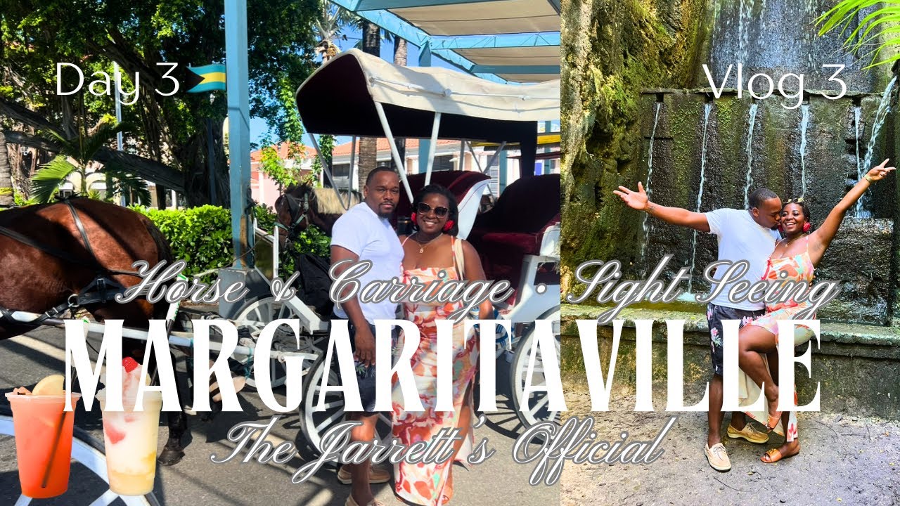 Vlog | We rode a Horse and carriage in Bahamas | The Jarretts Official