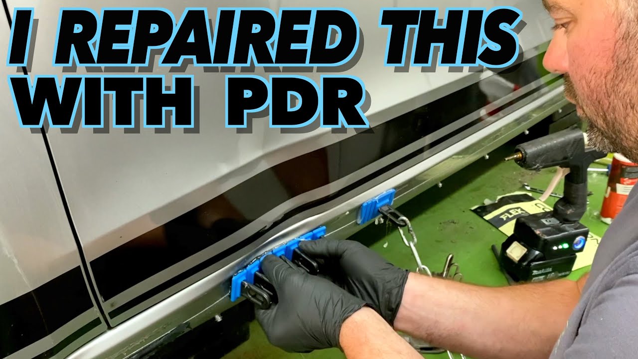 COLLISION DAMAGE REPAIRED With GPR & PDR | Paintless Dent Removal UK