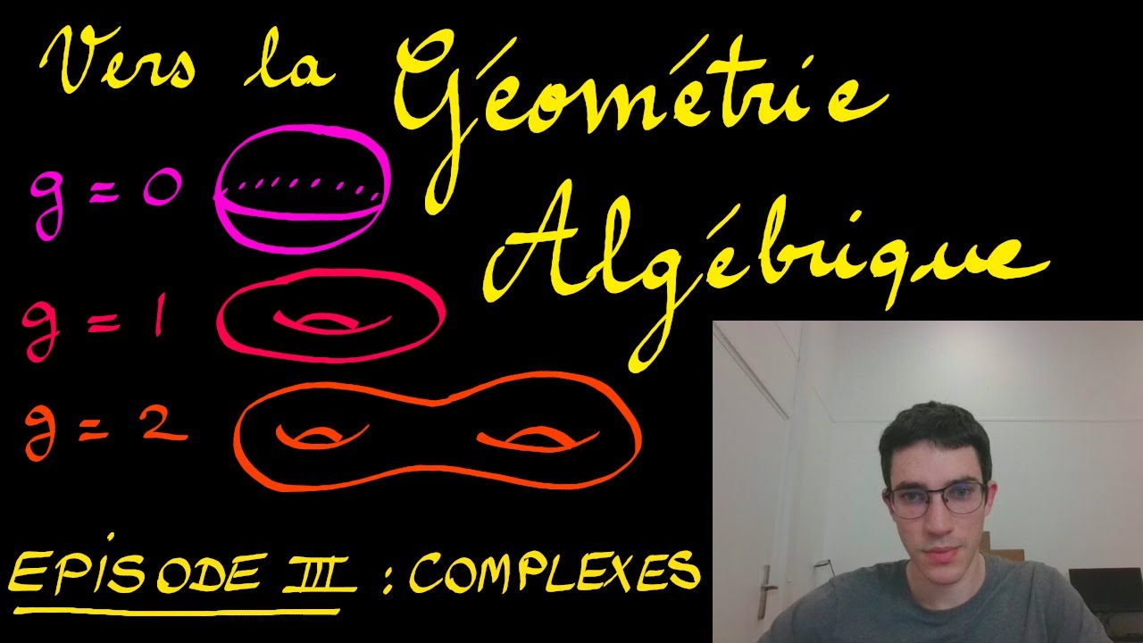 Les complexes entrent en scène (Vers La Géométrie Algébrique -- Épisode III)