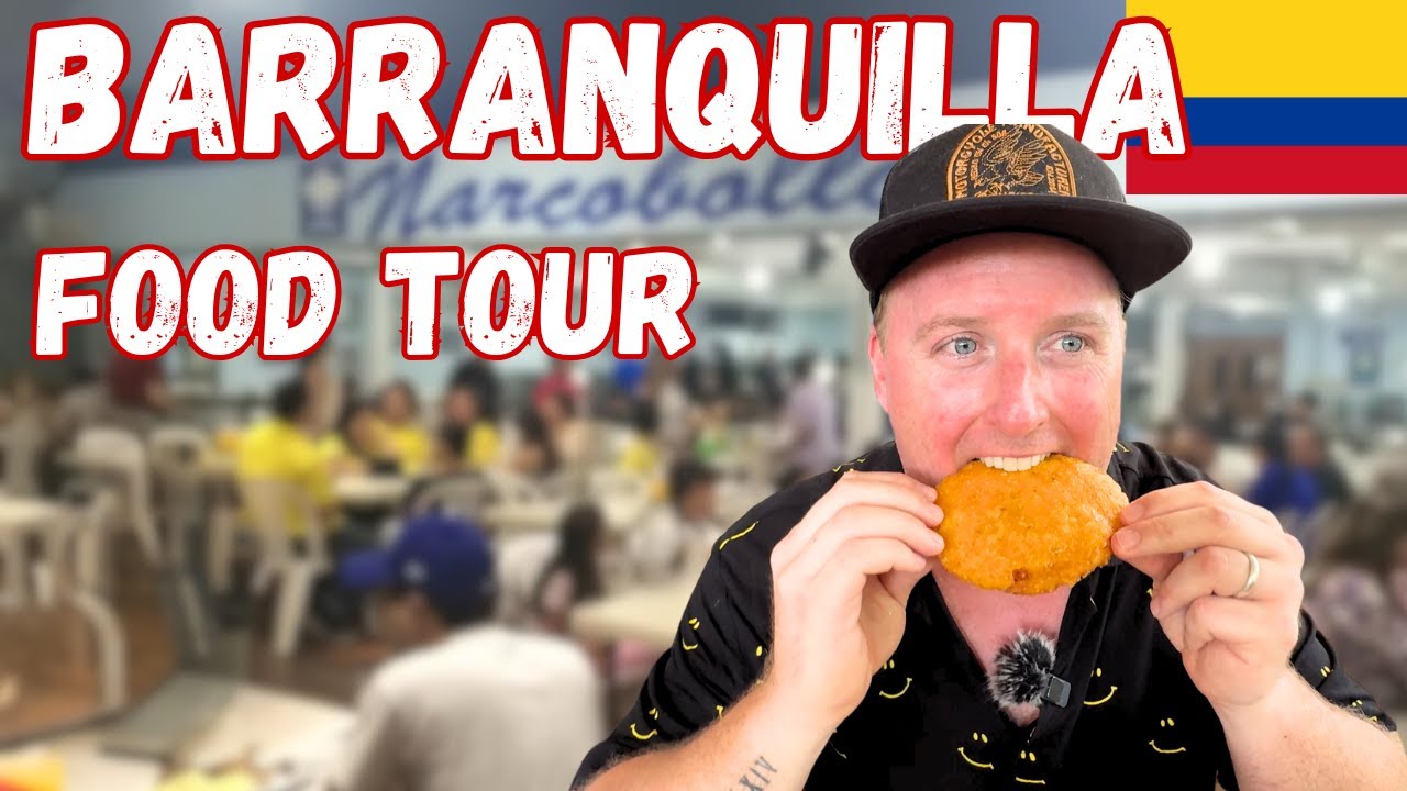 Traditional COLOMBIAN Food in Barranquilla (Food tour)