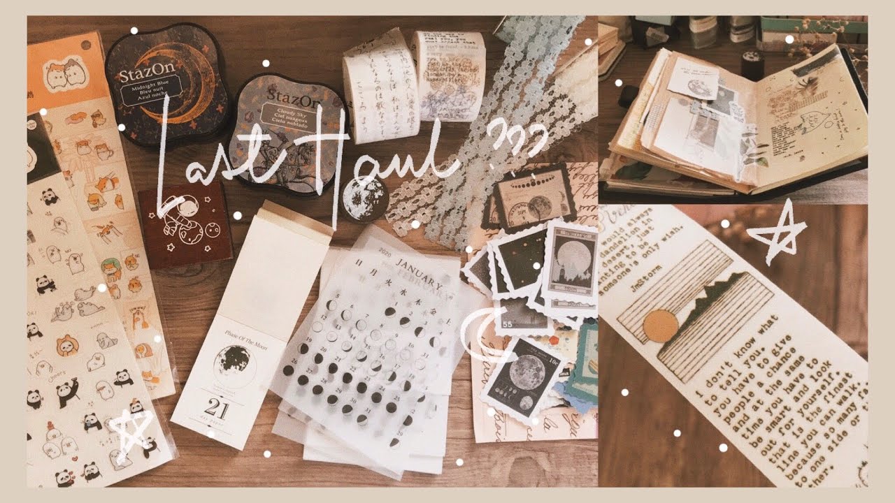 Mini haul + journal with me
