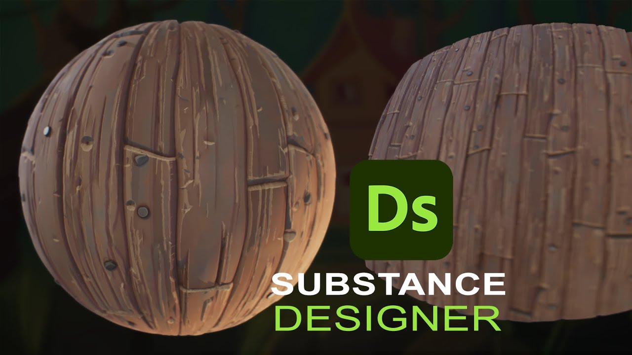 NAILED WOOD | SUBSTANCE DESIGNER