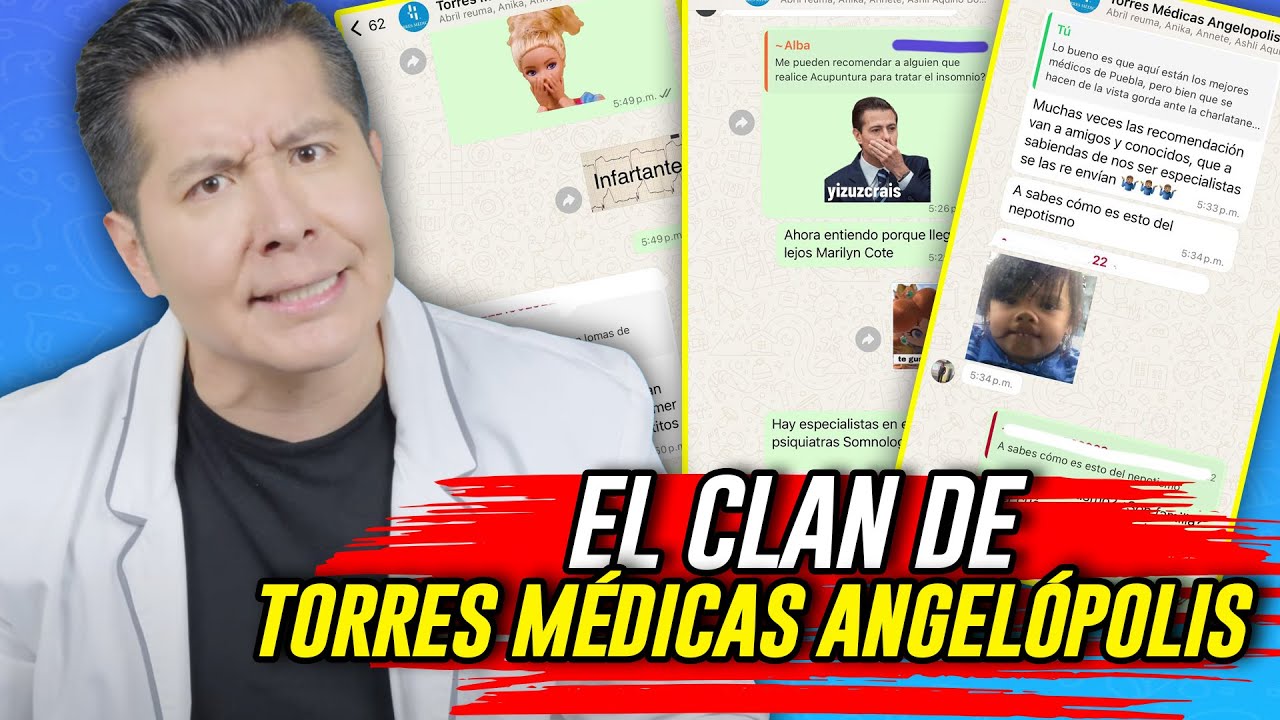 El CLAN de TORRES MÉDICAS ANGELÓPOLIS 🧐 | #CHISMEdicina | Mr Doctor