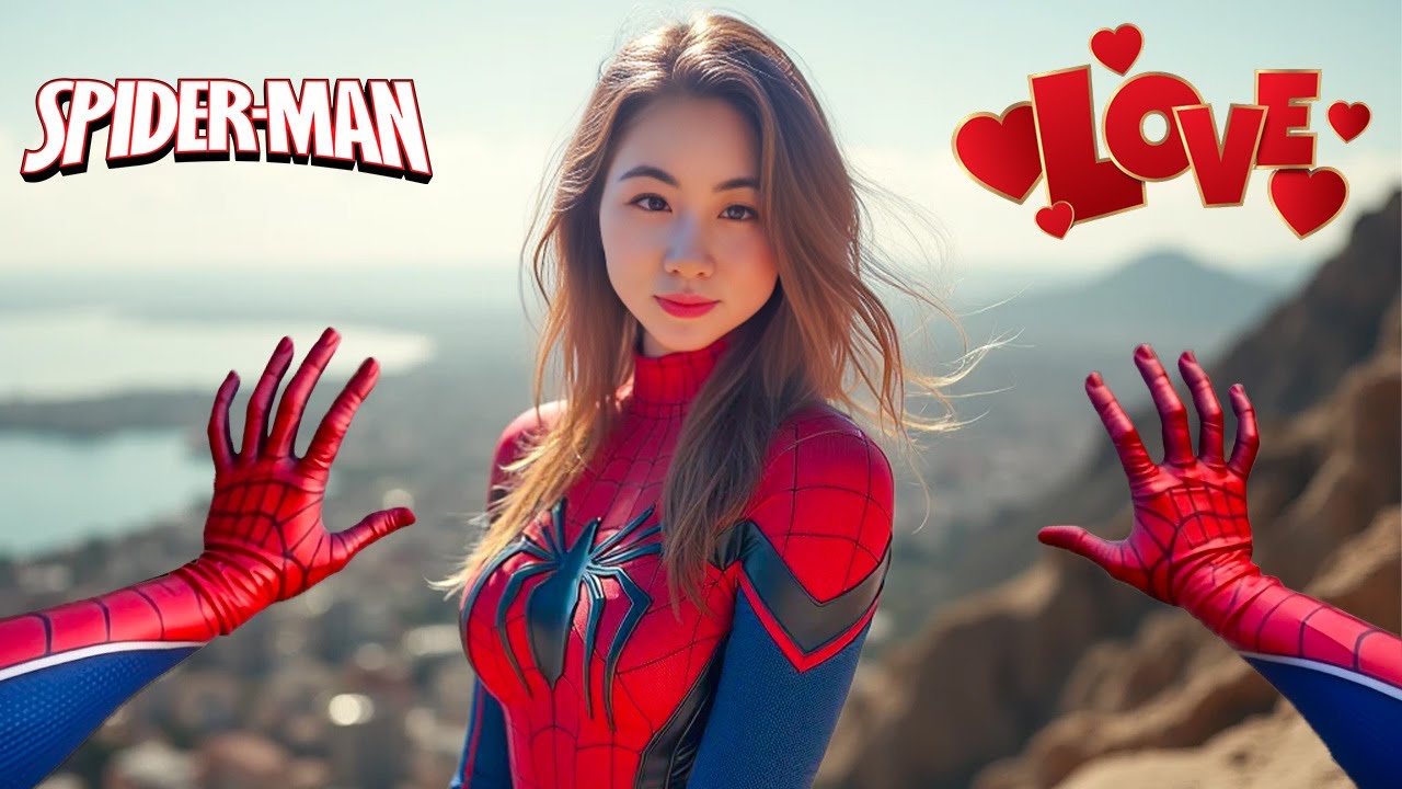 Spider-Man Into The Spider-Verse (2025): ESCAPE FROM THE BEAUTIFUL GIRLS in LOVE 🕷️