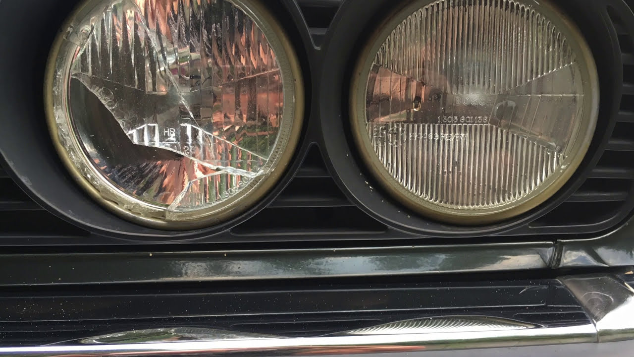 BMW E30 Scheinwerfer instandsetzen/ Glas tauschen/ Steinschläge entfernen, Restoration Headlights