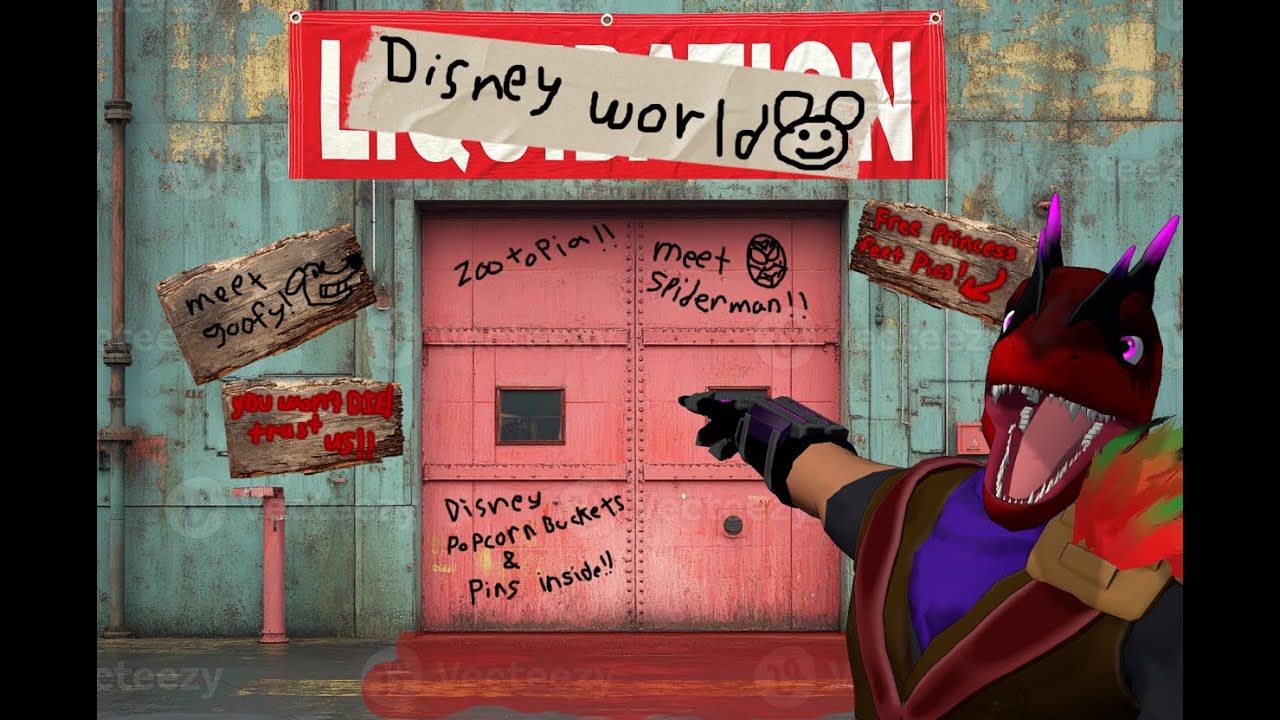 [ Quarantine Zone ] Infected? congrats! you're going to DISNEY WORLD!!