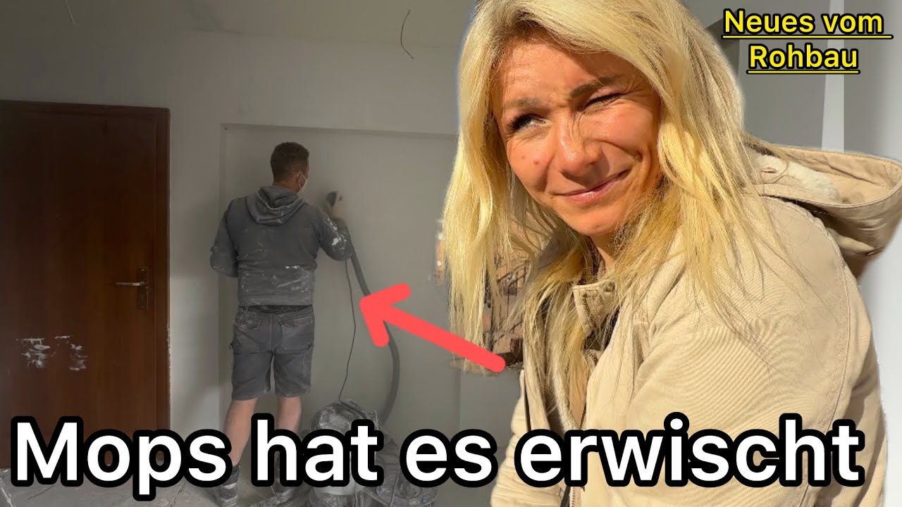 Wieso quält sich Illo mit dem kleinen Dingen ? Es wird so ewig auf der Baustelle dauern 🧐 #umbau 