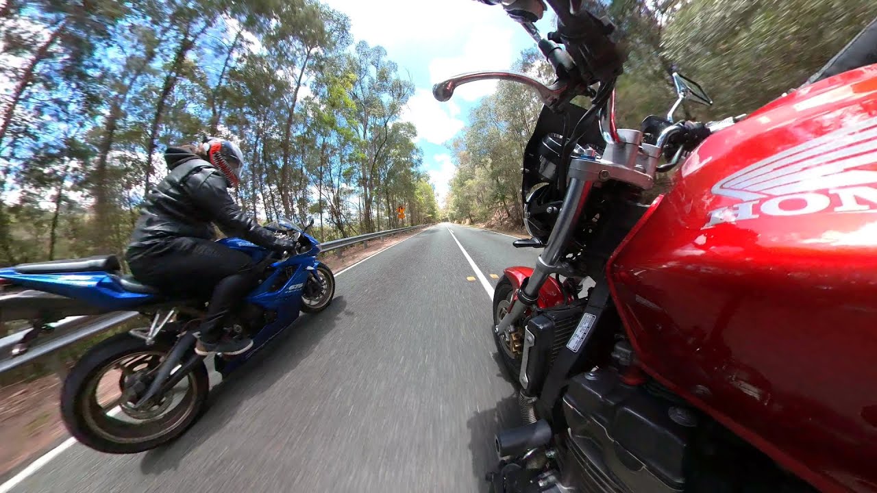 Warm up Ride now Summers kicking in (HONDA CB900F HORNET 919)