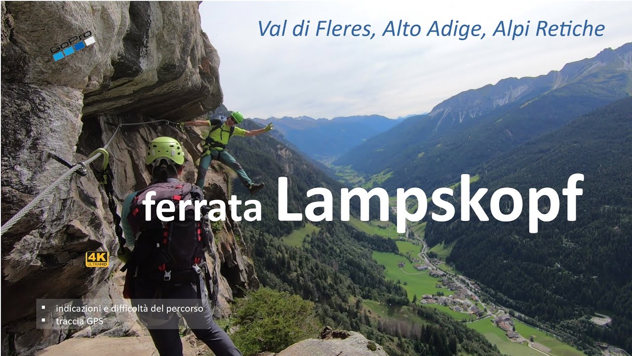 una ferrata “into the wild”: Lampskopf