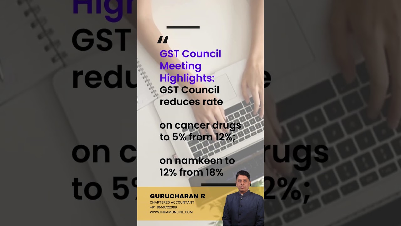 GST Council Meeting Highlights Sep 2024
