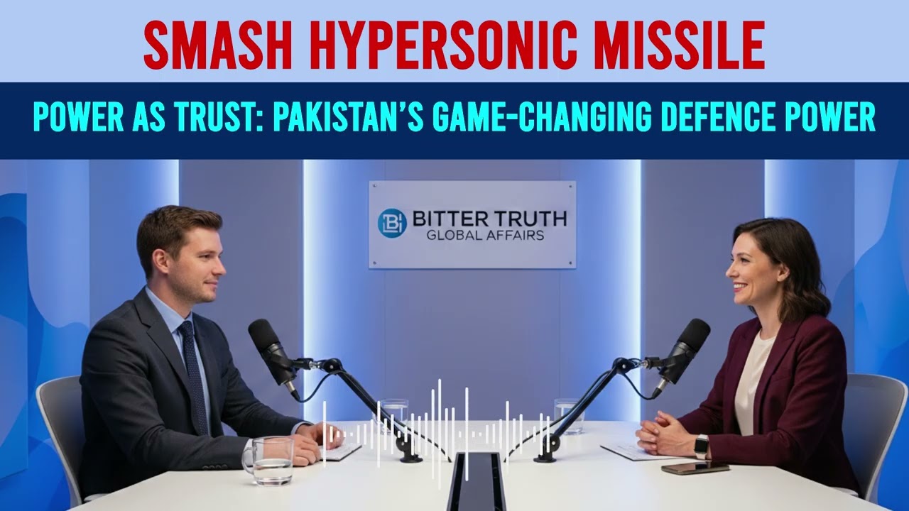 SMASH Hypersonic Missile Explained | Pakistan’s Defence Breakthrough #podcast