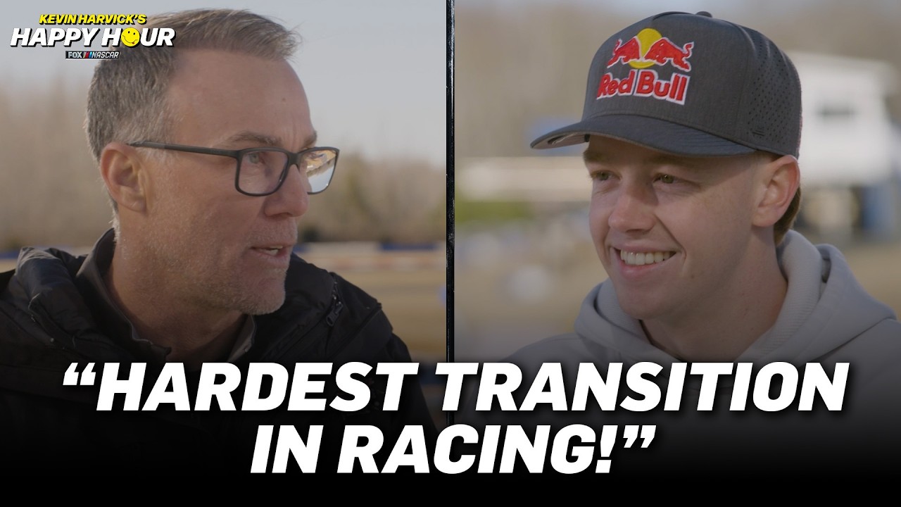 Connor Zilisch and Kevin Harvick Talk Rookie Year Pressure and Big Expectations