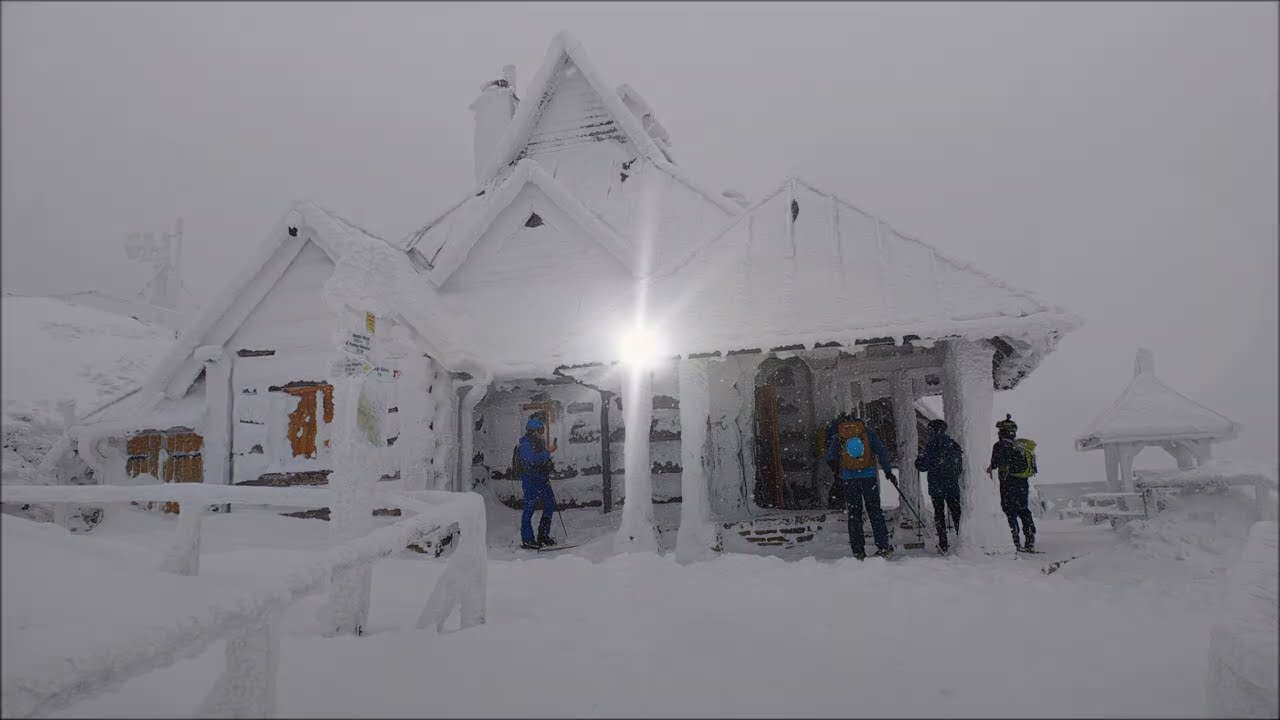 Bieszczady Wetlińskie skitura po drodze w Gorgany