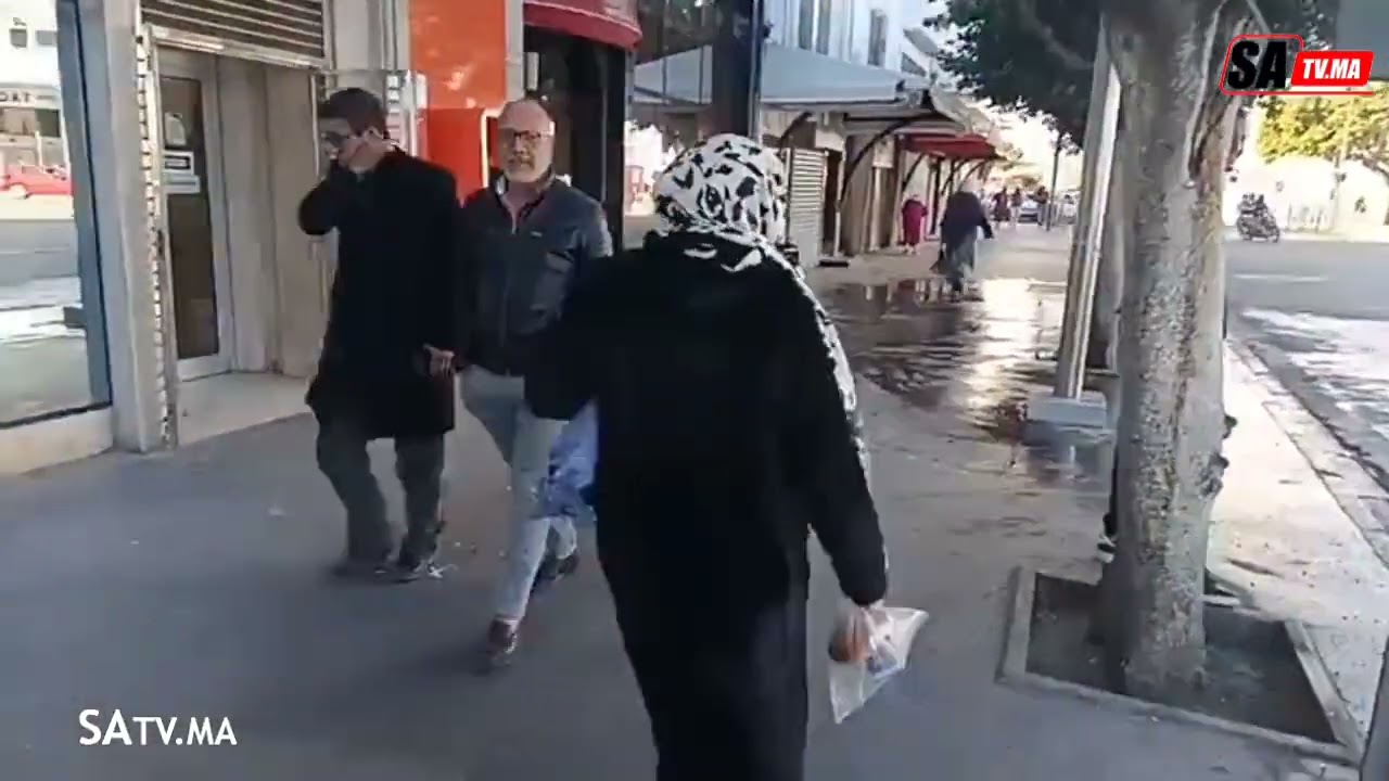 ياربي السلامة ثاني أيام رمضان سيدة طاحت من فوق اوتيل بالبيضاء 