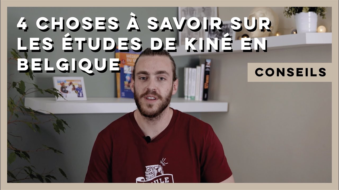 4 choses à savoir sur les études de kiné en Belgique