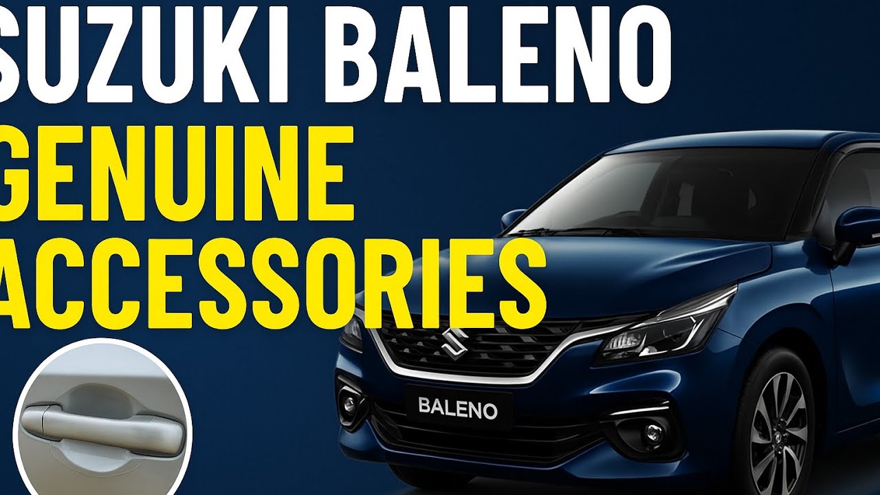 Maruti Suzuki genuine accessories | Accessories that  must have | Baleno Nexa