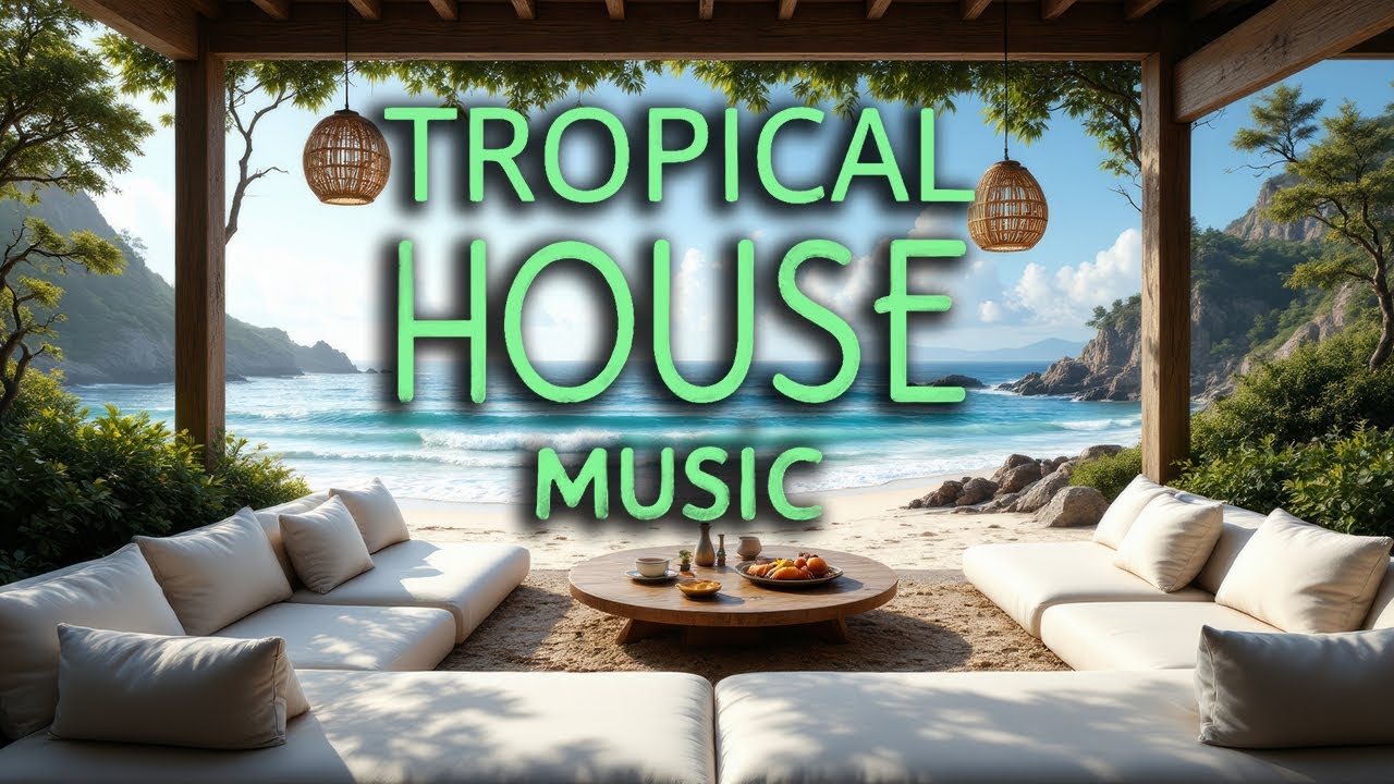 🌴 Spring Break Day 4K | Relaxing Tropical House Music for Chill Vibes & Beach Party 🏝🎶
