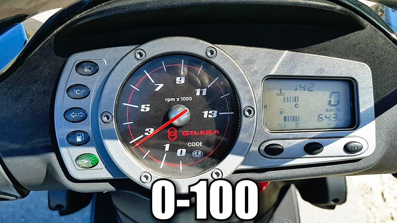 Gilera Runner 125 VX stock acceleration/przyśpieszenie