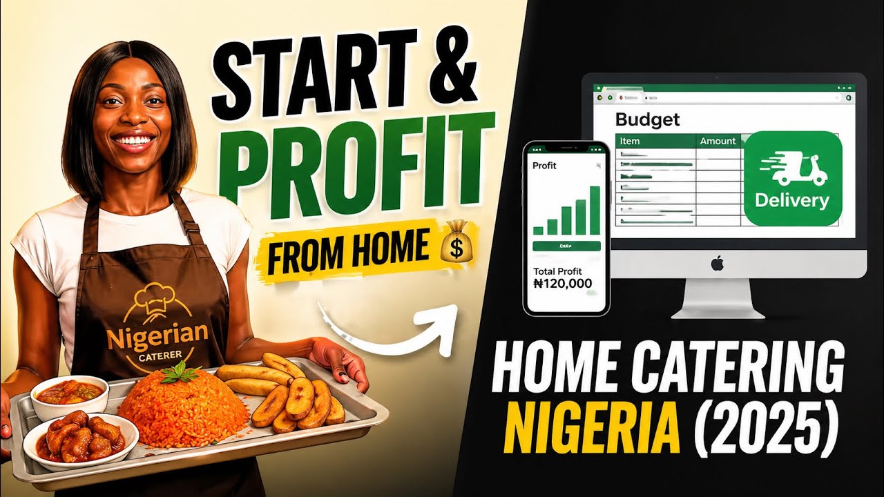 How To Start A Profitable Home Catering Business In Nigeria (2026 Guide)./ video after monetization 